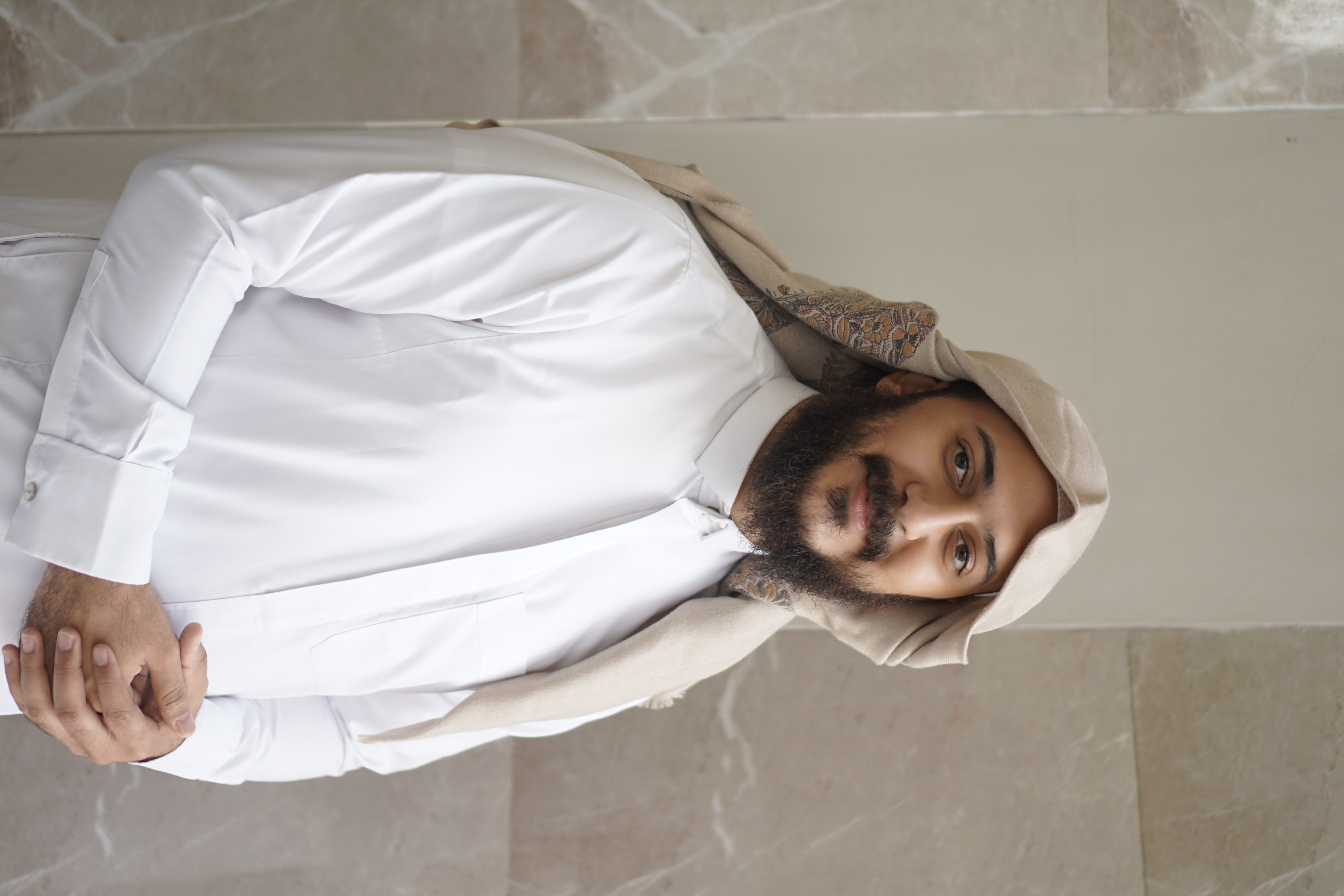 Foto pemateri Syekh Abdullah Jaber
