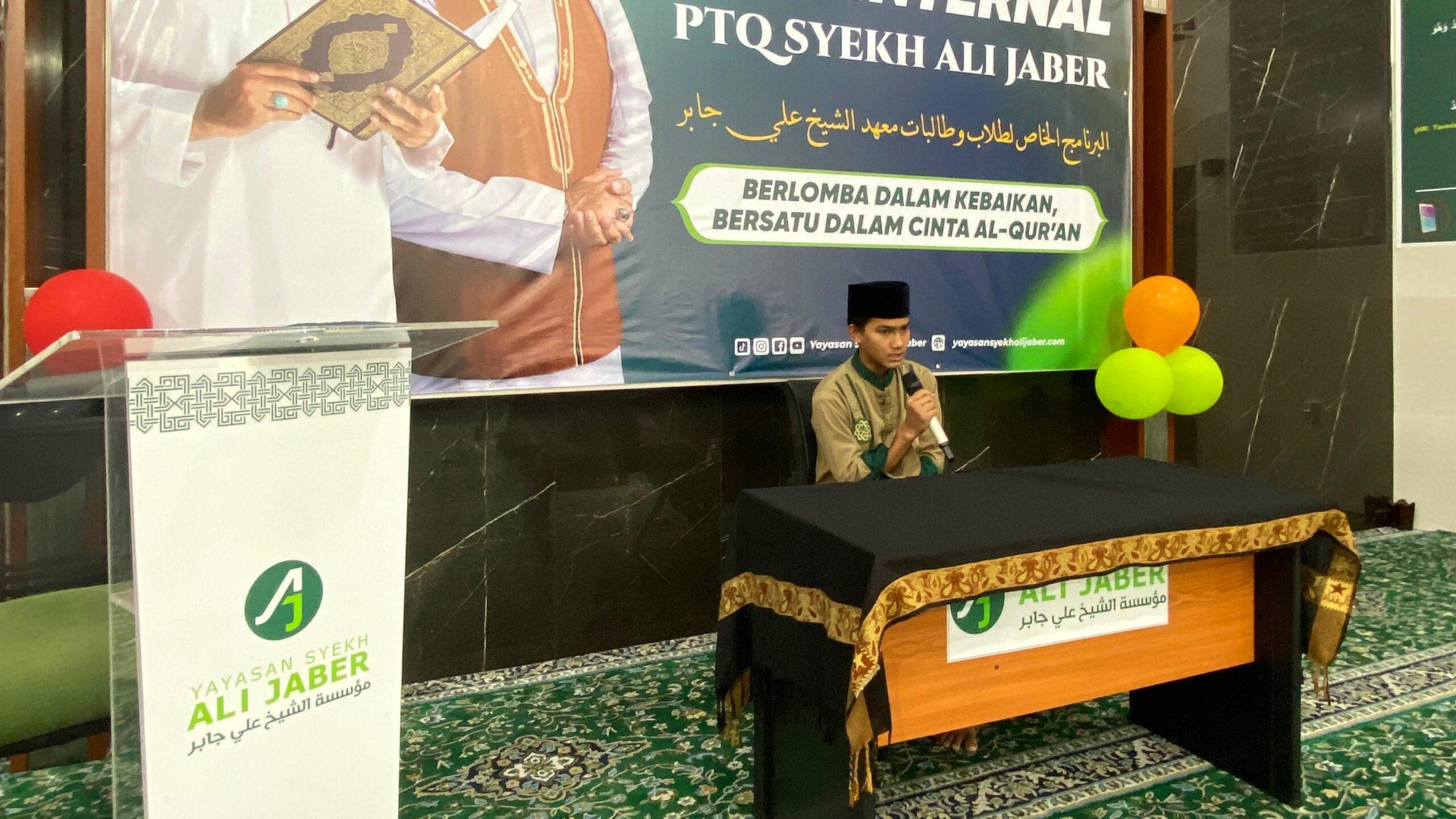 Mencetak Generasi Qur'ani, PTQ Syekh Ali Jaber Sukses Melaksanakan MHQ Internal