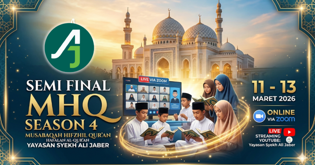 Selamat! 100 Peserta Terbaik MHQ Season 4 Yayasan Syekh Ali Jaber Melaju ke Babak Semi Final