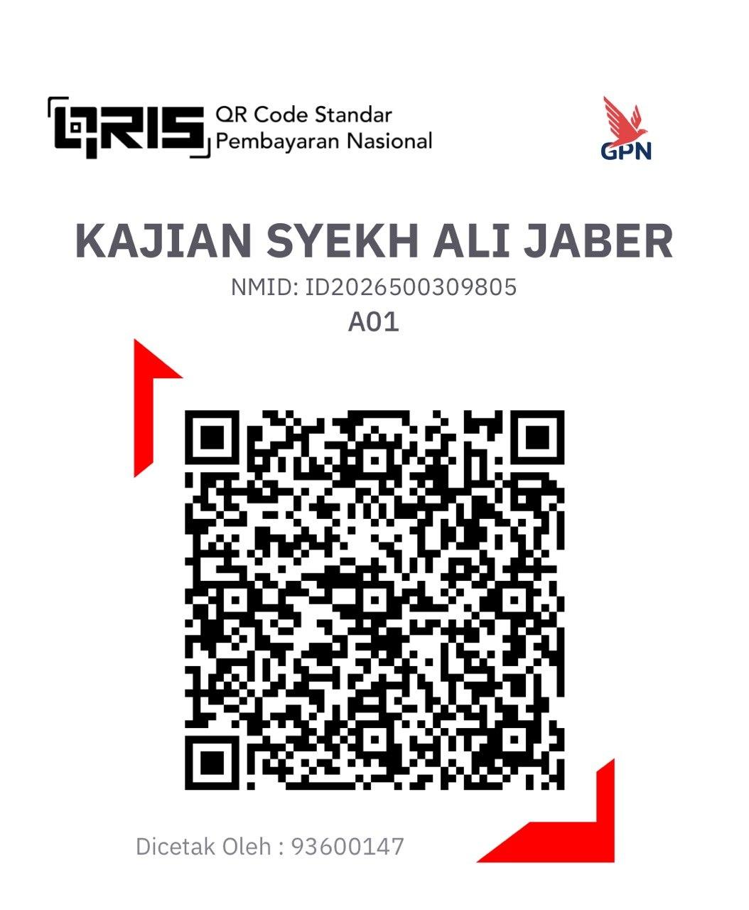 QRIS Code Yayasan Syekh Ali Jaber